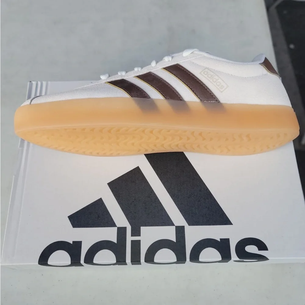 $75 Adidas Unisex Women Vl Court 3.0 White Skateboarding Shoes Size 6 To 10 - Picture 4 of 9